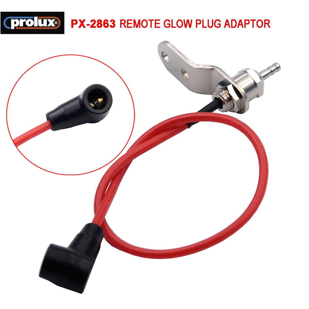 Rc Helicopter Gas - Prolux FERNBSTECKER-ADAPTER MIT 90-Grad-KRAFTSTOFFGAS ENGIEEN SPARK