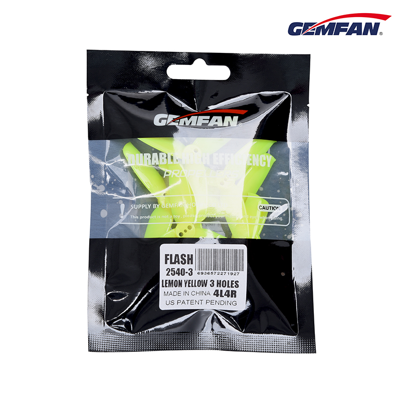 Rc Helicopter Blade - 4 Paar Gemfan Flash 2,5 2,5x4x3