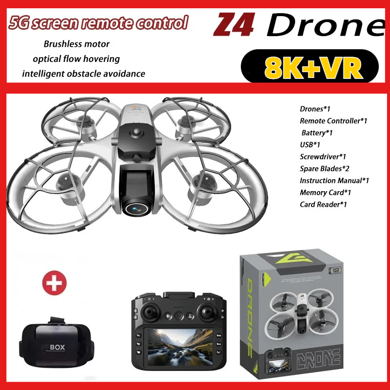 Rc Helicopter Large - Neue Z4 Mini-Drohne mit 4K HD-Kamera,