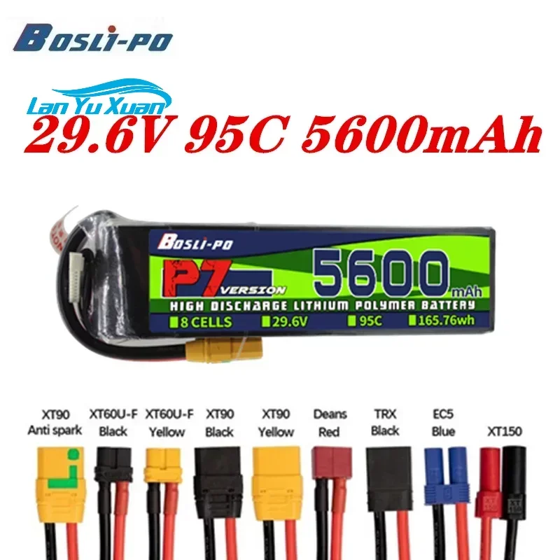 Rc Helicopter Bag - Bosli-po 8S 29,6V 5600mAh 95C Li-Po