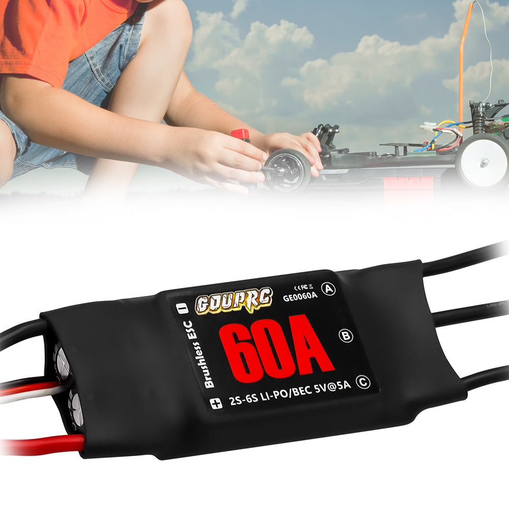 60A Bürstenloser ESC 2-6S Elek – Rc Helicopter Electric Bewertung und Preis