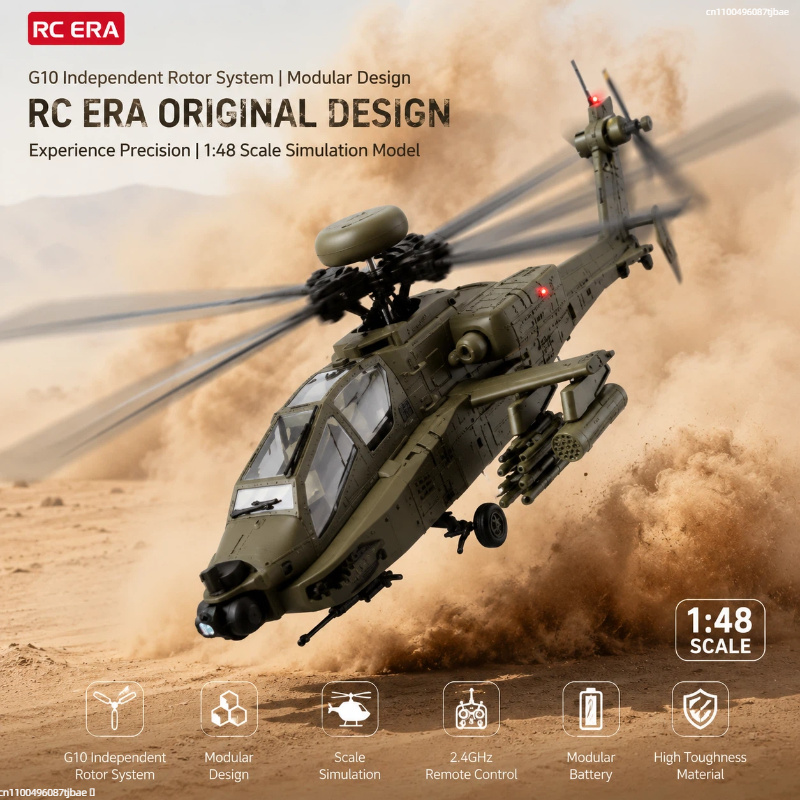 Neu auf Lager: RC Era AH-64D A – Rc Helicopter Single Rotor Bewertung und Preis
