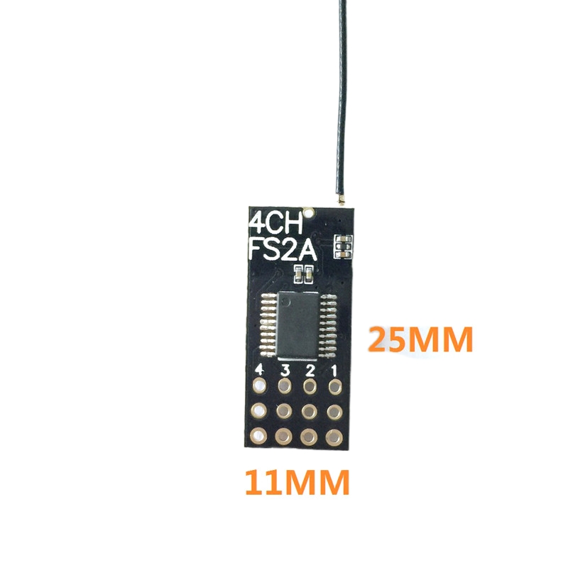 Flysky FS2A Mini-Empfänger 4CH – Rc Helicopter Battery Bewertung und Preis
