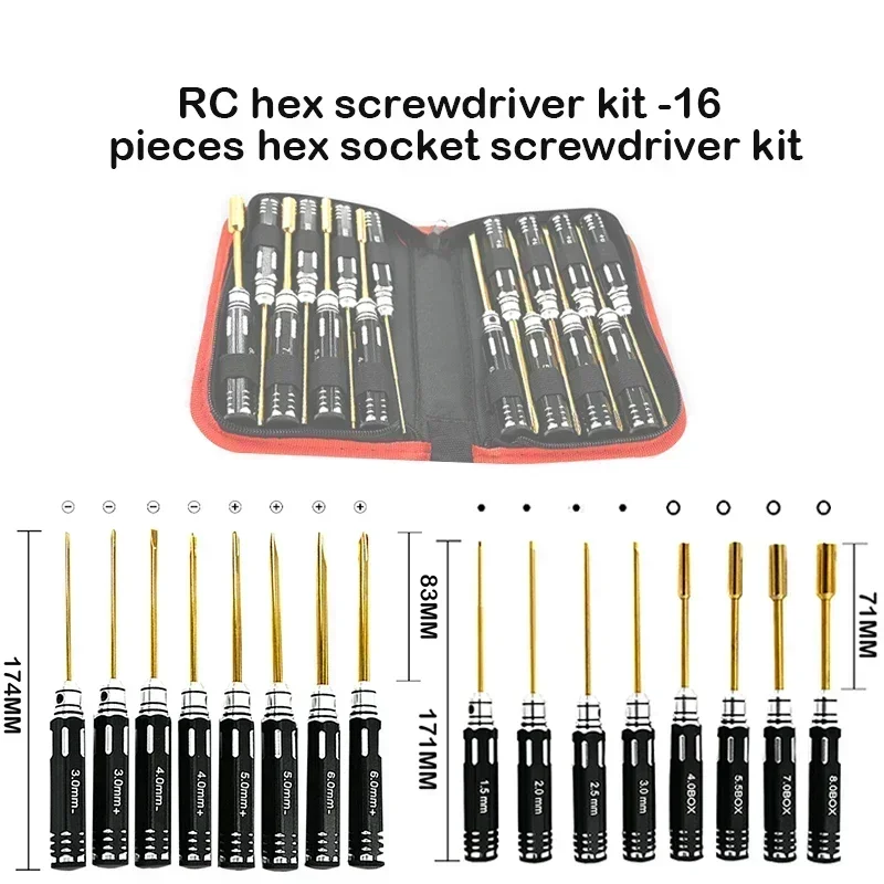 RC Sechskant-Schraubendreher-S – Rc Helicopter Tool Kit Bewertung und Preis