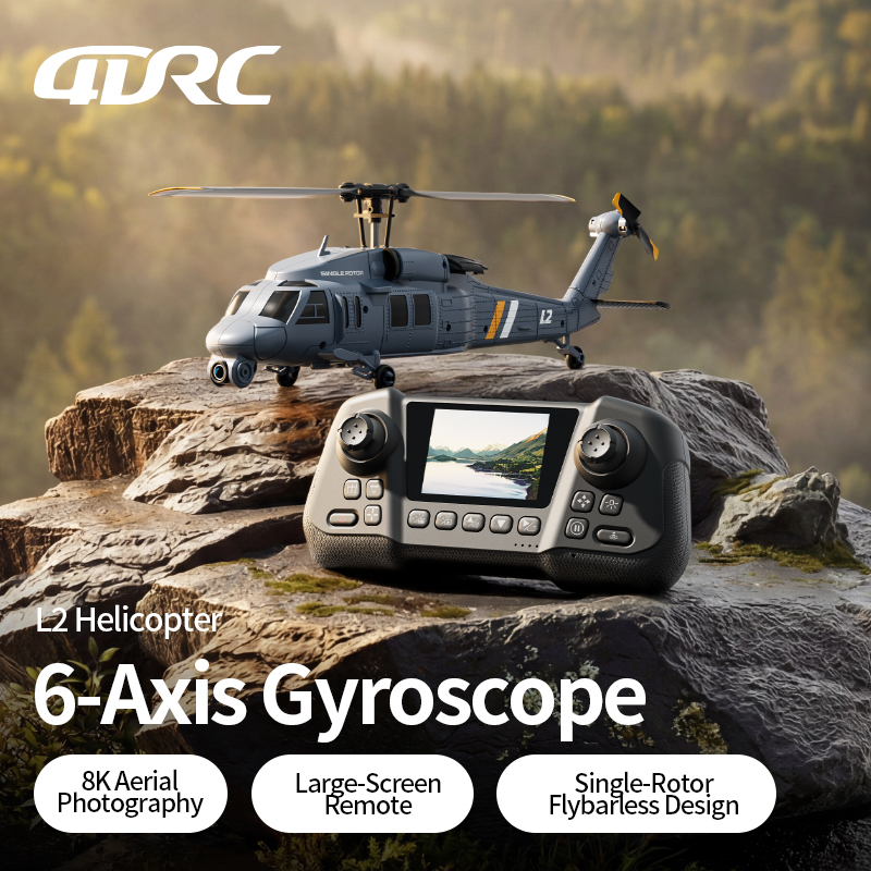 4DRC L2 RC Apache Militär-Kamp – Rc Helicopter Single Rotor Bewertung und Preis