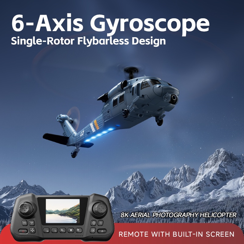 8K Flybarless Optischer Fluss  – Rc Helicopter Gyro Bewertung und Preis