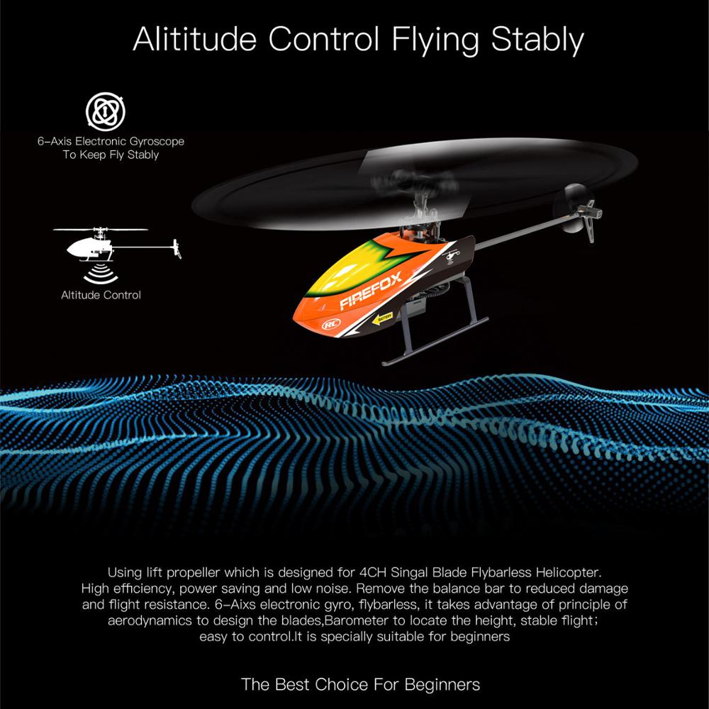 Einrotor-Flybarless RC-Helikop – Rc Helicopter Single Rotor Bewertung und Preis