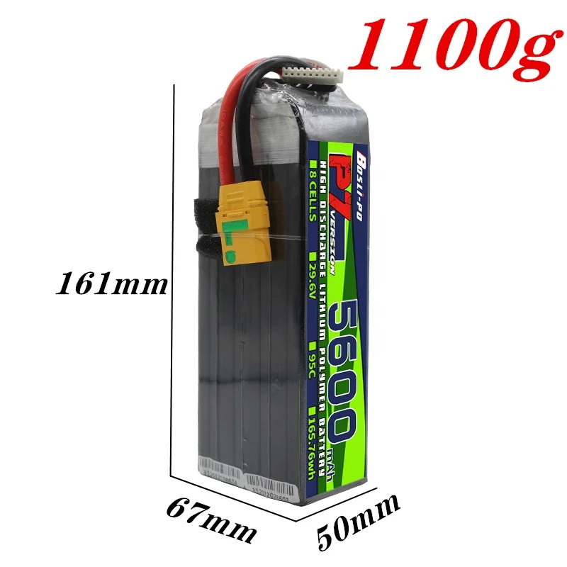Bosli-po 8S 29,6V 5600mAh 95C  – Rc Helicopter Bag Bewertung und Preis